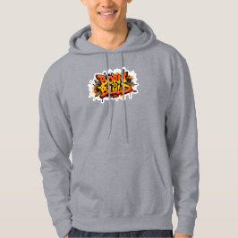 Sudadera con capucha de graffiti de carpintero nac