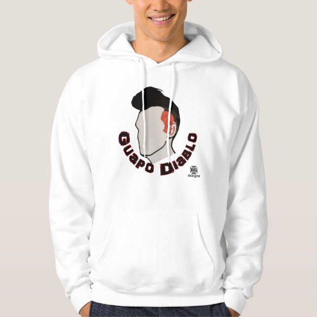 Sudadera con capucha de Guapo Diablo para mi (Anverso)