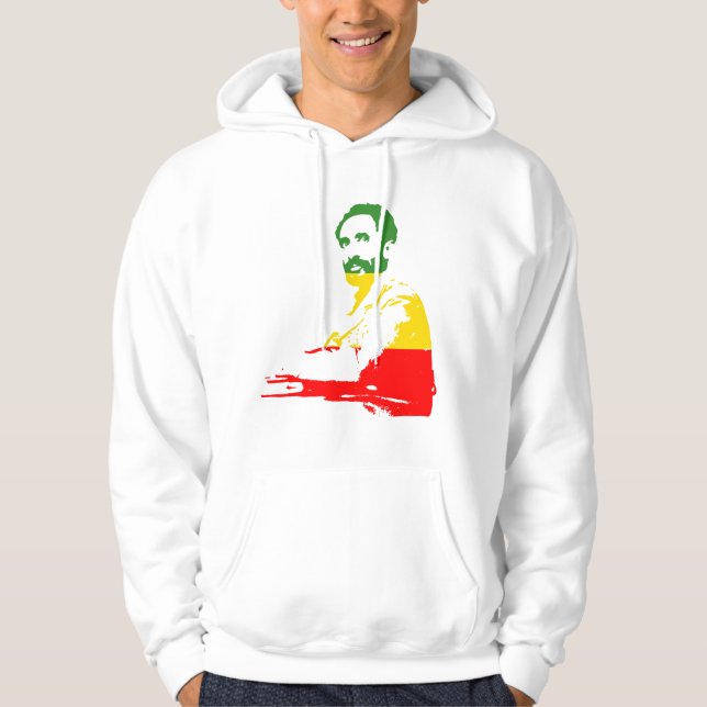 Sudadera con capucha de Haile Selassie (Anverso)