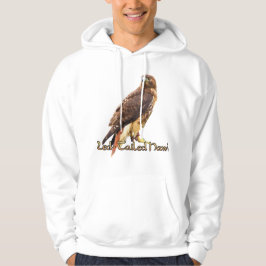 Sudadera con capucha de halcón de cola roja