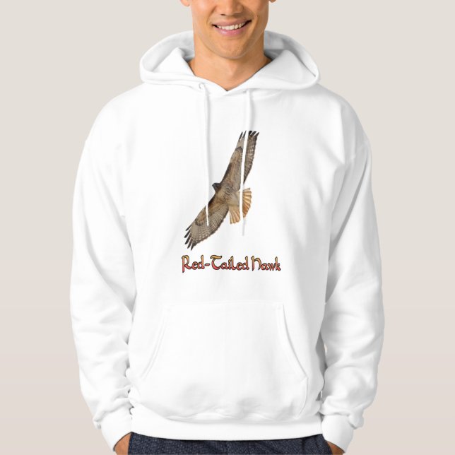 Sudadera con capucha de halcón de cola roja (Anverso)