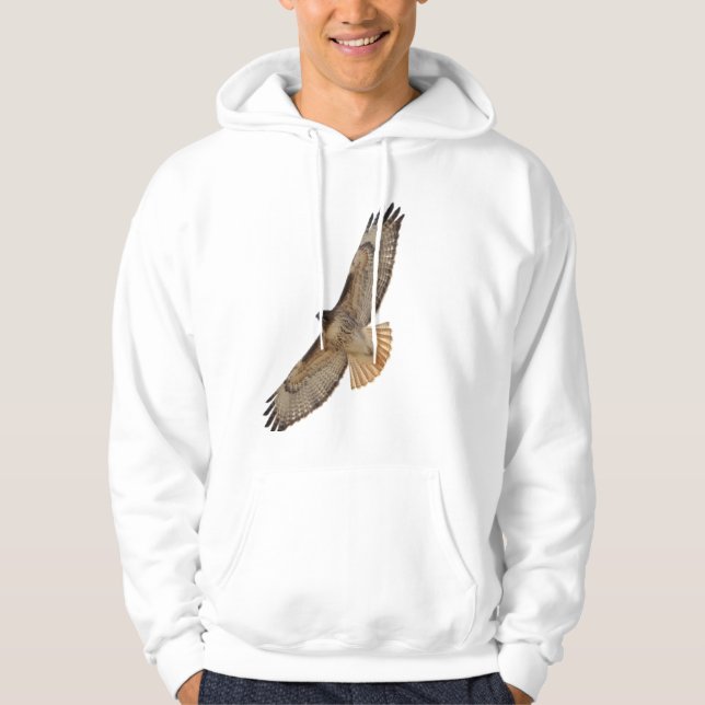 Sudadera con capucha de halcón de cola roja (Anverso)