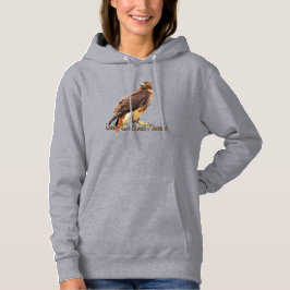 Sudadera con capucha de halcón de cola roja