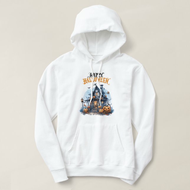 Sudadera con capucha de Halloween (Diseño del anverso)