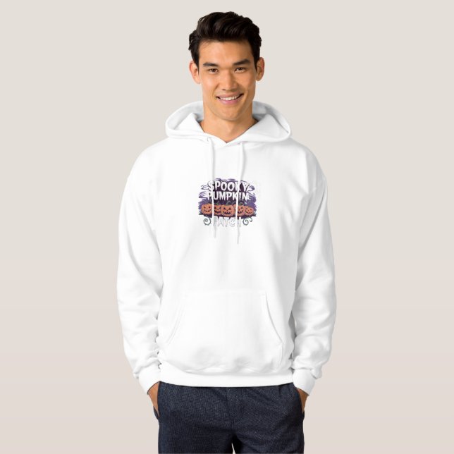 Sudadera con capucha de Halloween de Parche de Cal (Anverso completo)