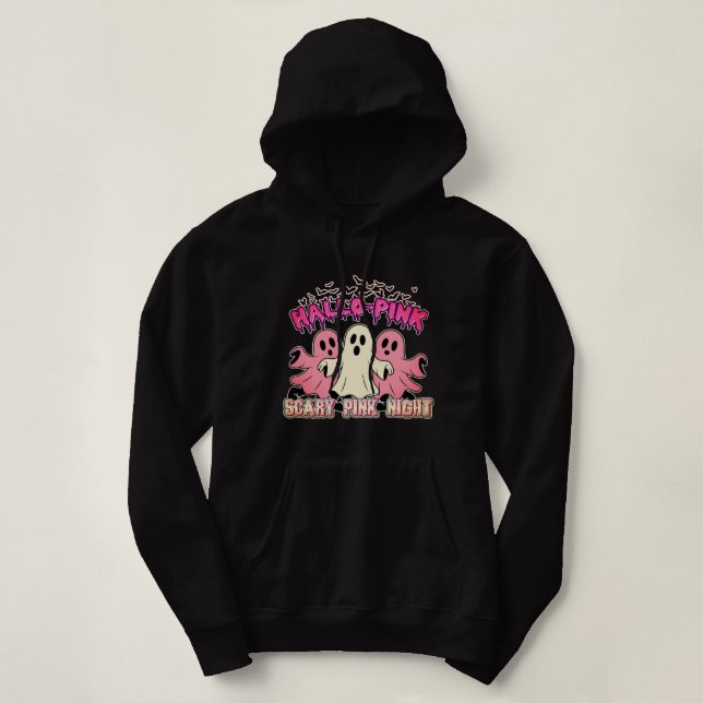 Sudadera con capucha de Halloween, sudadera con ca (Diseño del anverso)