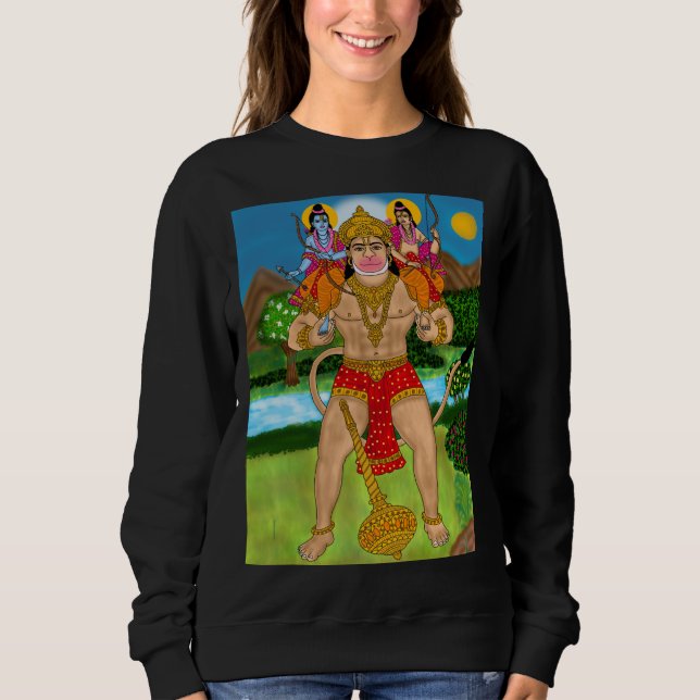 Sudadera con capucha de Hanuman (Anverso)