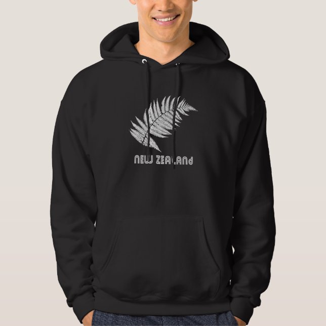 Sudadera con capucha de helecho de plata de Nueva  (Anverso)