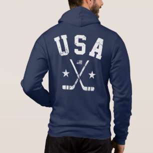 Sudadera con capucha de hockey sobre hielo de EE.
