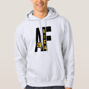 Sudadera con capucha de hombre gris AFRICA  26