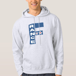 Sudadera con capucha de hombre gris FRANCIA 26