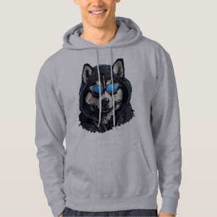 Sudadera con capucha de hombre lobo