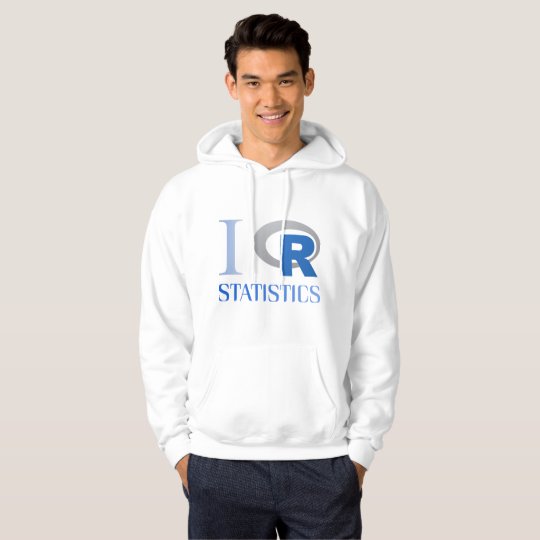Sudadera con capucha de I love R Statistics