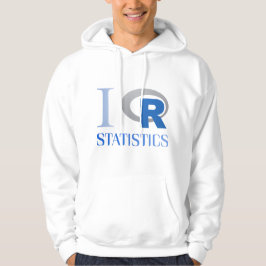 Sudadera con capucha de I love R Statistics