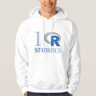 Sudadera con capucha de I love R Statistics