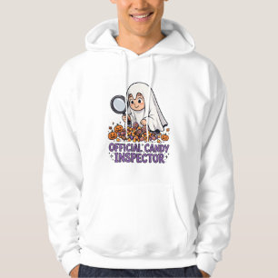 Sudadera con capucha de inspector de dulces oficia