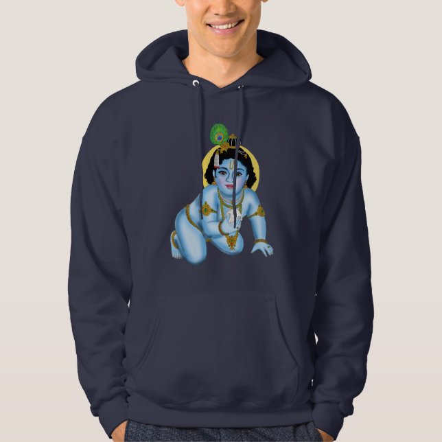 Sudadera con capucha de Krishna niño (Anverso)