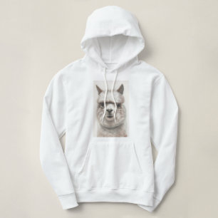 Sudadera con capucha de la alpaca
