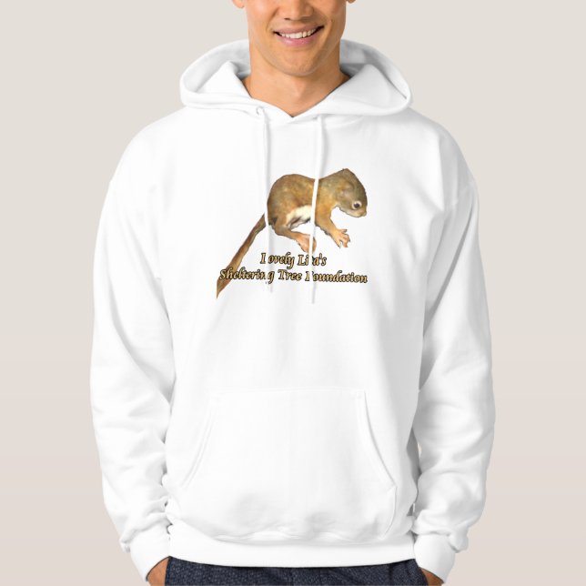 Sudadera con capucha de la ardilla del bebé de (Anverso)