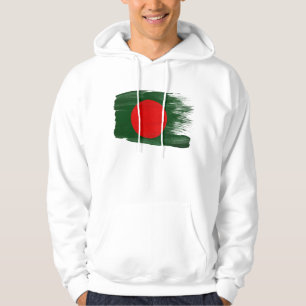 Sudadera con capucha de la bandera de Bangladesh