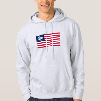 Sudadera con capucha de la bandera de Betsy Ross d