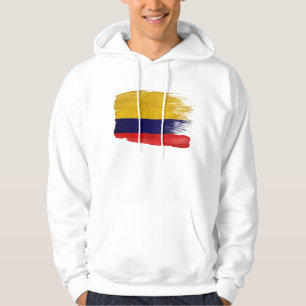 Sudadera con capucha de la bandera de Colombia