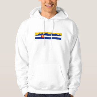 Sudadera con capucha de la bandera de cordillera