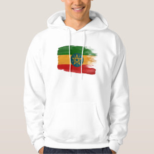 Sudadera con capucha de la bandera de Etiopía