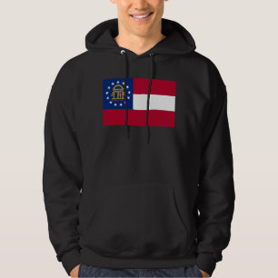 Sudadera con capucha de la bandera de Georgia