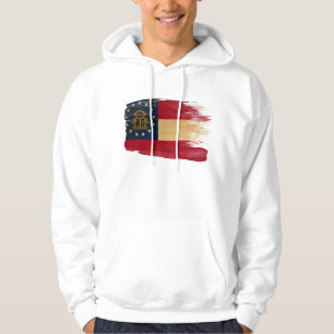 Sudadera con capucha de la bandera de Georgia