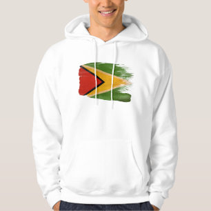 Sudadera con capucha de la bandera de Guyana