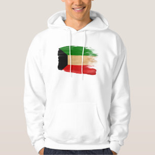 Sudadera con capucha de la bandera de Kuwait