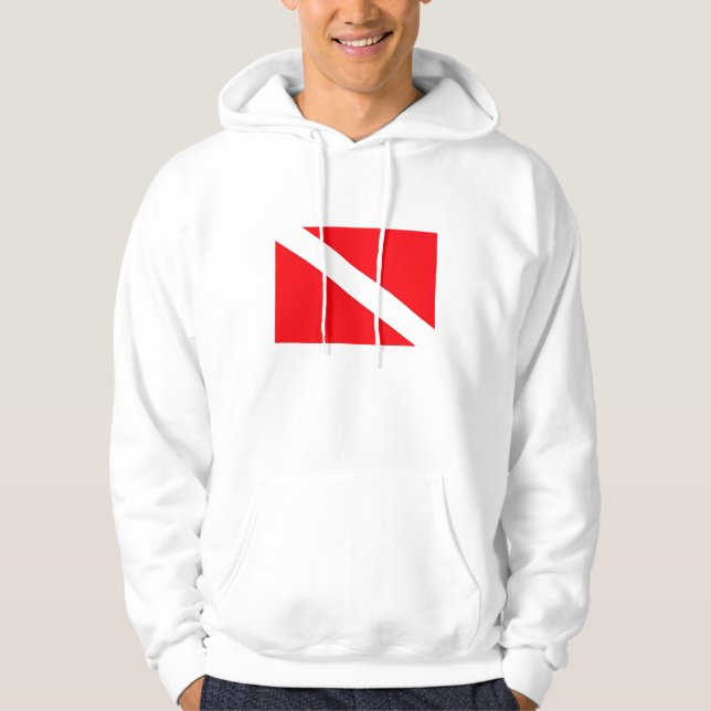 Sudadera con capucha de la bandera de la (Anverso)
