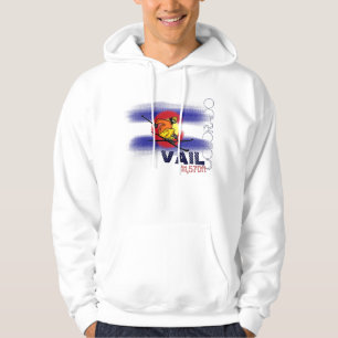 Sudadera con capucha de la bandera de la elevació