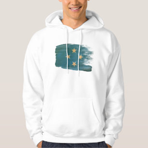 Sudadera con capucha de la bandera de Micronesia