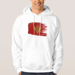 Sudadera con capucha de la bandera de Montenegro