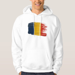 Sudadera con capucha de la bandera de Rumania