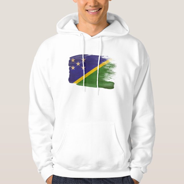 Sudadera con capucha de la bandera de Solomon (Anverso)