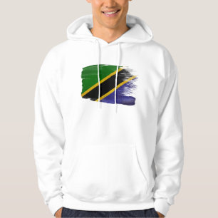 Sudadera con capucha de la bandera de Tanzania