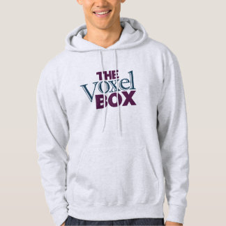 Sudadera con capucha de la caja de Voxel