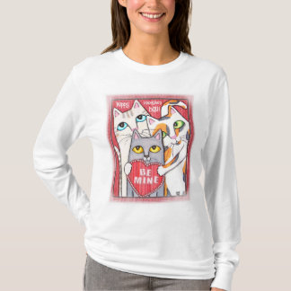 Sudadera con capucha de la camiseta de las señoras