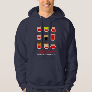 Sudadera con capucha de la cena y de la danza de