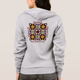 Sudadera con capucha de la cremallera