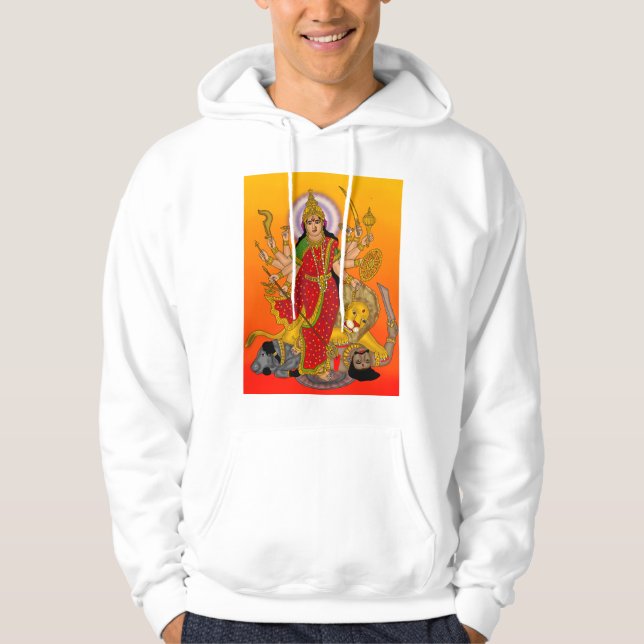 Sudadera con capucha de la diosa Durga (Anverso)