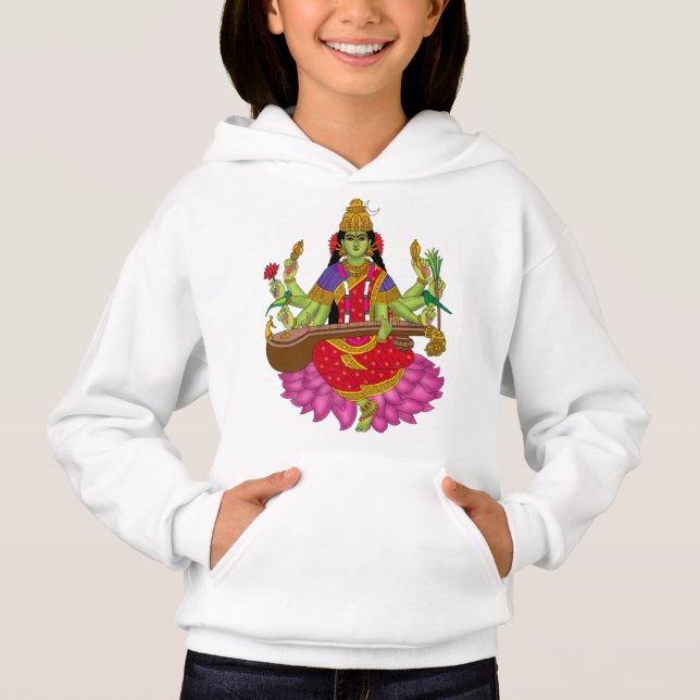 Sudadera con capucha de la diosa Matangi (Anverso)