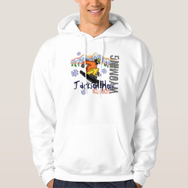 Sudadera con capucha de la elevación de la (Anverso)