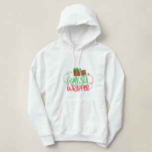 Sudadera con capucha de la envoltura de Gangsta