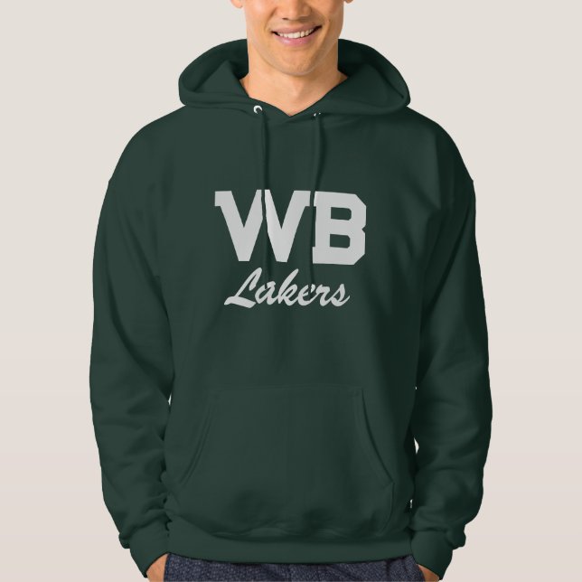 Sudadera con capucha de la escuela secundaria West (Anverso)