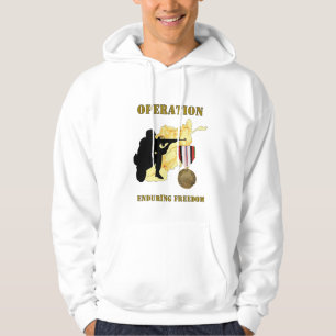 Sudadera con capucha de la guerra de Afganistán d