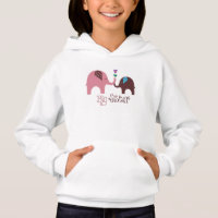 Sudadera con capucha de la hermana grande
